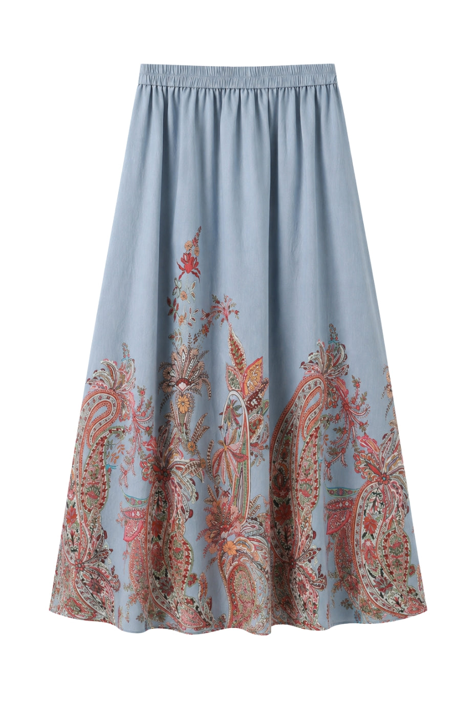 LUXZUZ // ONE TWO Vagna Skirt Skirt Faded Blue 5019