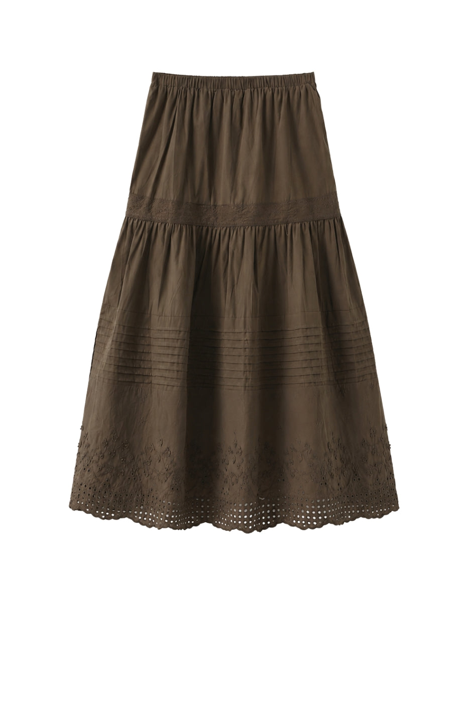 LUXZUZ // ONE TWO Vaike Skirt Skirt Army Green 6330