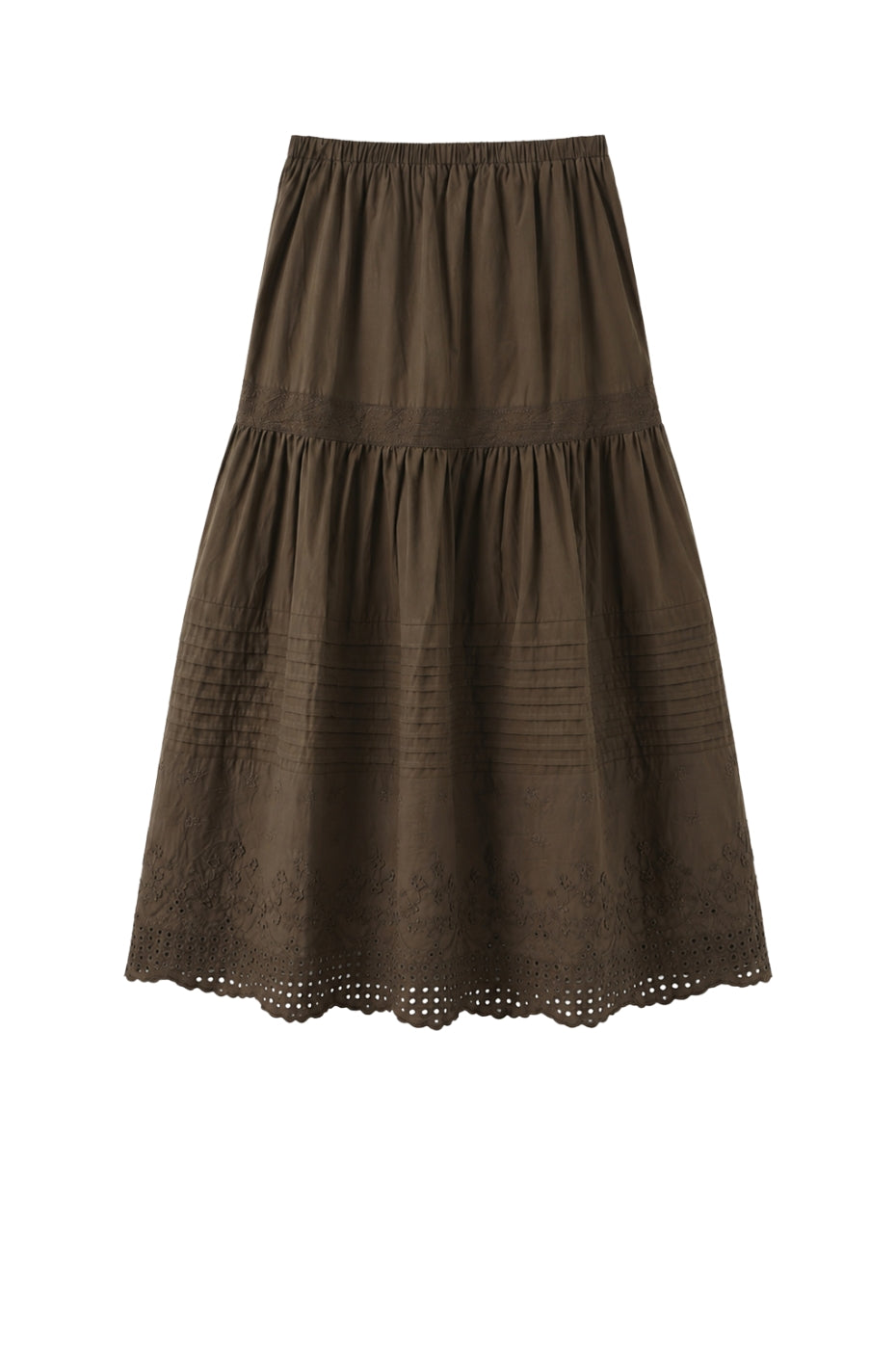 LUXZUZ // ONE TWO Vaike Skirt Skirt Army Green 6330