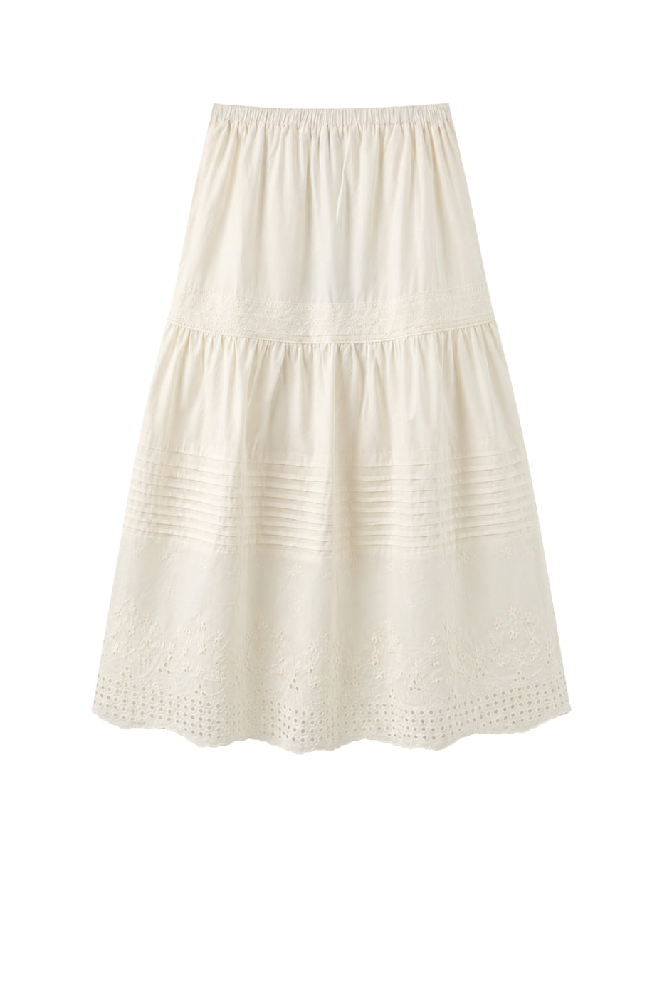 LUXZUZ // ONE TWO Vaike Skirt Skirt Off White 7038