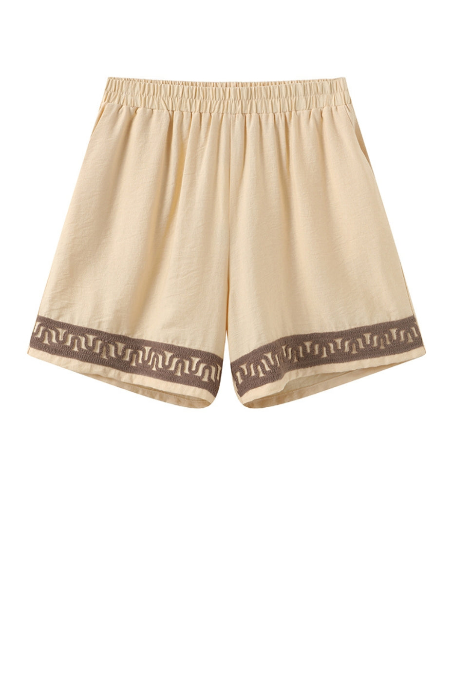LUXZUZ // ONE TWO Valeria Shorts Shorts Soft Yellow 1029