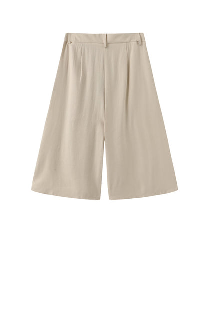 LUXZUZ // ONE TWO Valgerd Shorts Shorts Khaki 7036