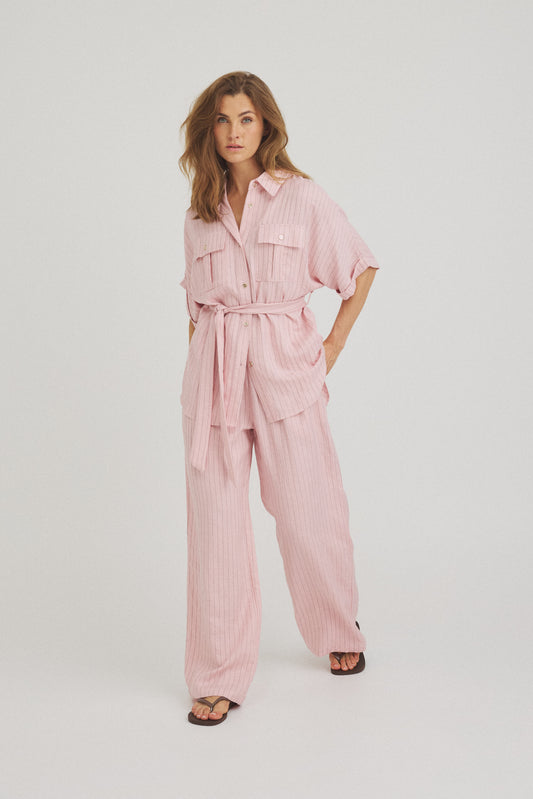 LUXZUZ // ONE TWO Vanda Pant Pant Faded Pink 3054