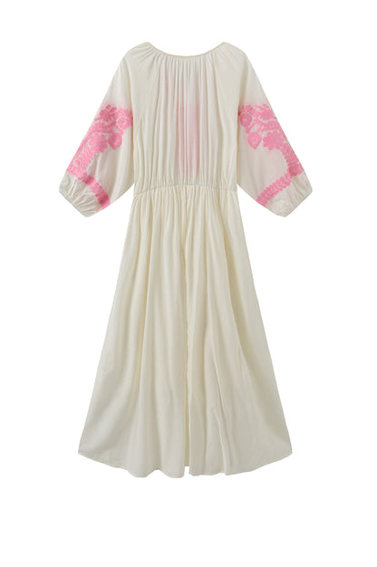 LUXZUZ // ONE TWO Varla Dress Dress Pink 3020