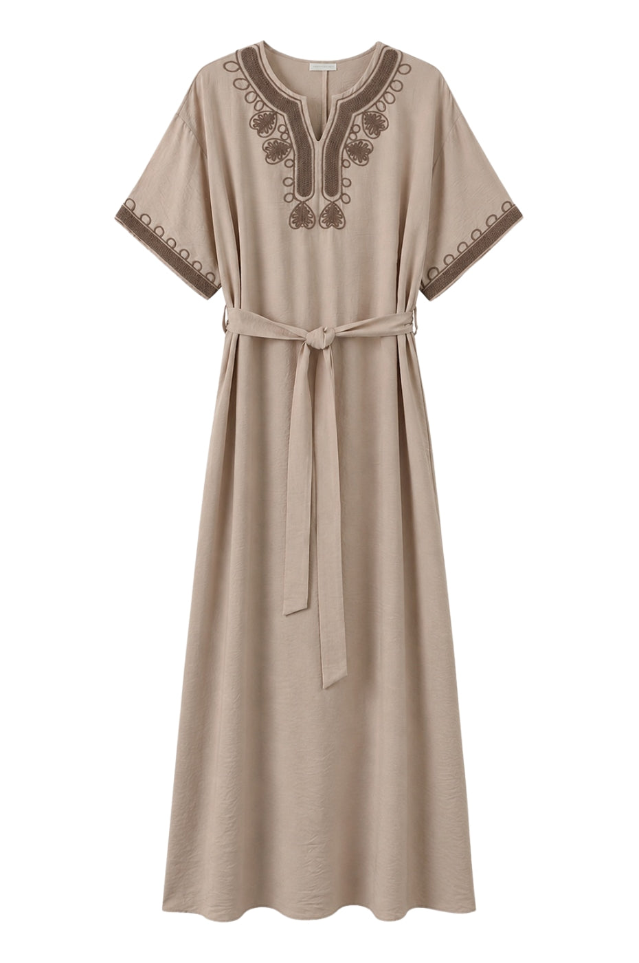 LUXZUZ // ONE TWO Vava Dress Dress Taupe 7012