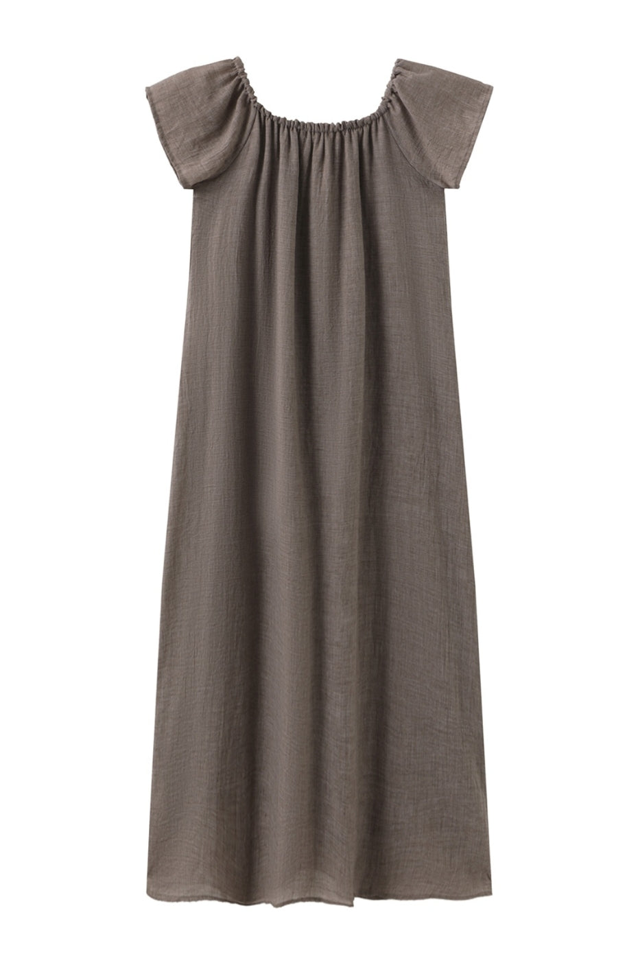 LUXZUZ // ONE TWO Vega Dress Dress Dark Taupe 7300