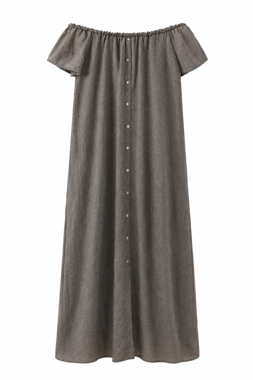 LUXZUZ // ONE TWO Vega Dress Dress Dark Taupe 7300