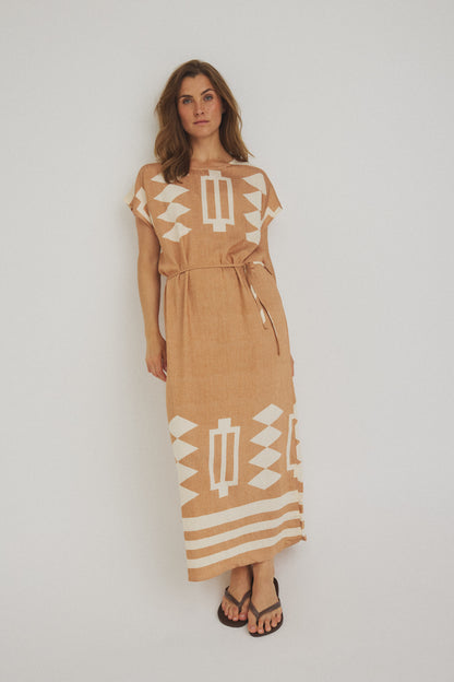 LUXZUZ // ONE TWO Vejdi Dress Dress Cappuccino 7700