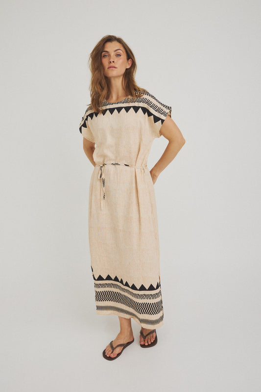 LUXZUZ // ONE TWO Vera Dress Dress Off White 7038