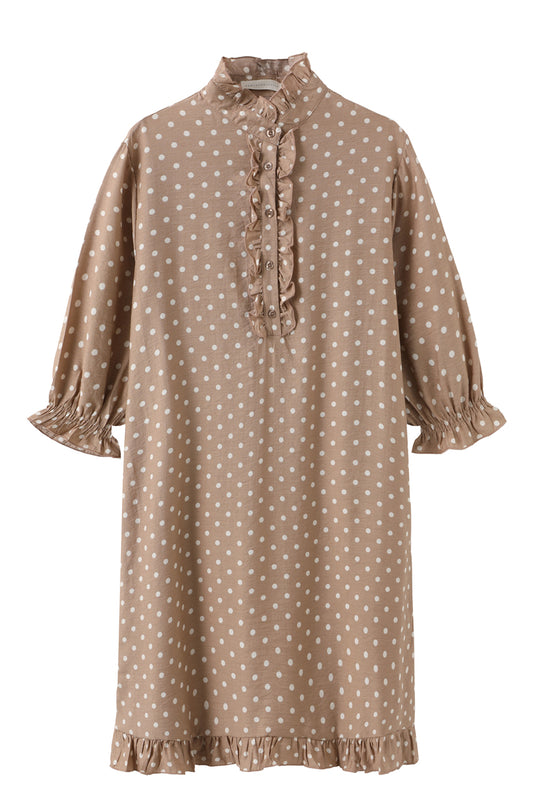 LUXZUZ // ONE TWO Verdo Dress Dress Cappuccino 7700
