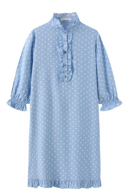 LUXZUZ // ONE TWO Verdo Dress Dress Light Blue 5010