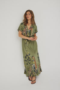 Via Dress - Green