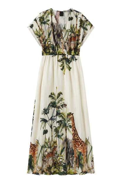 LUXZUZ // ONE TWO Via Dress Dress Off White 7038