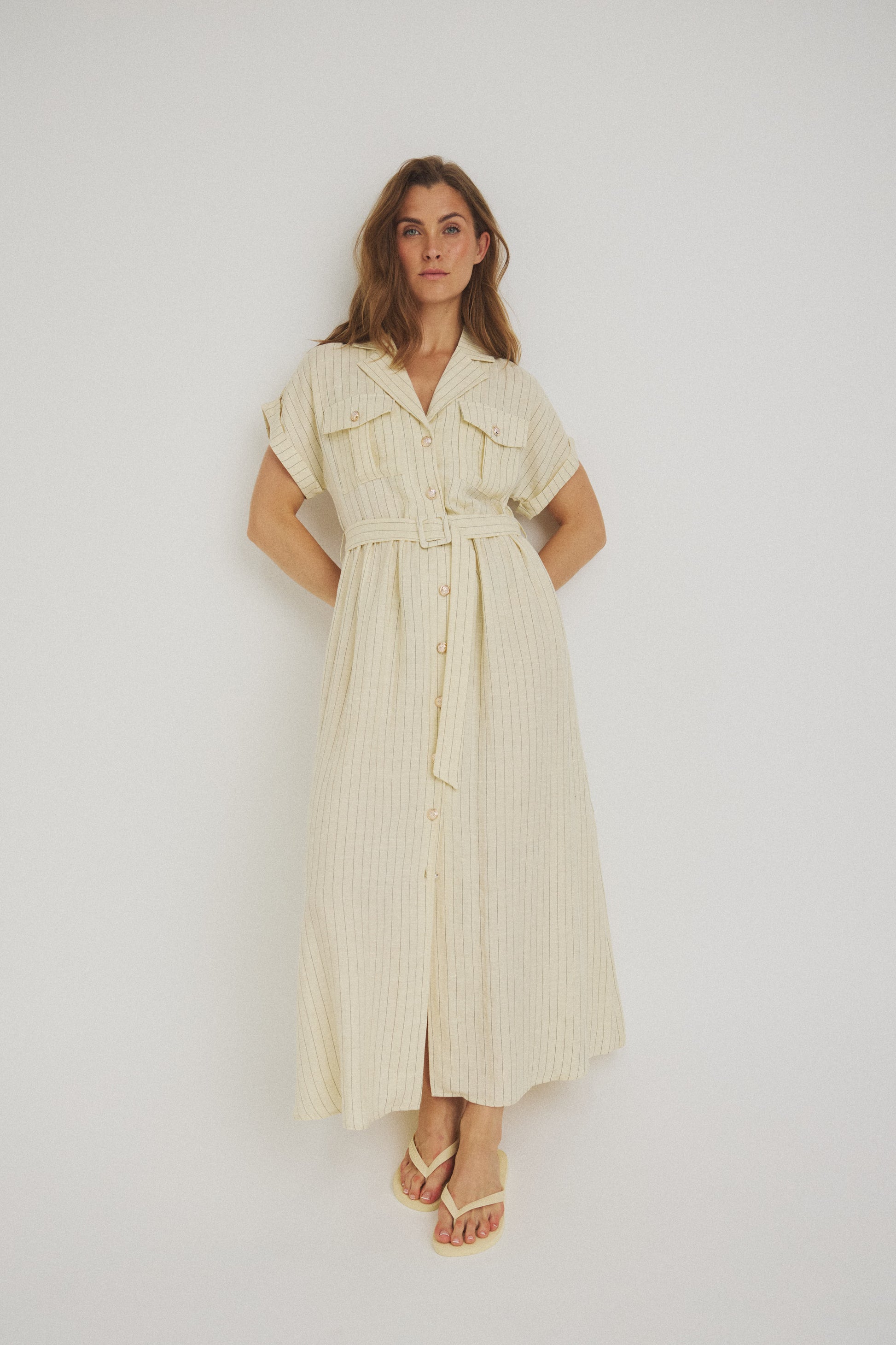 LUXZUZ // ONE TWO Viana Dress Dress Butter 1030