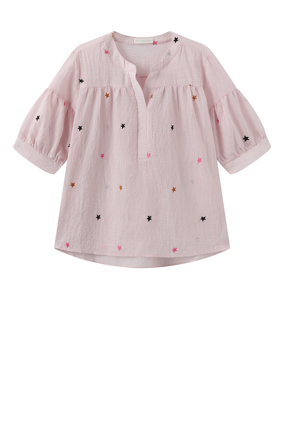 LUXZUZ // ONE TWO Vibse Blouse Blouse Light Pink 3005