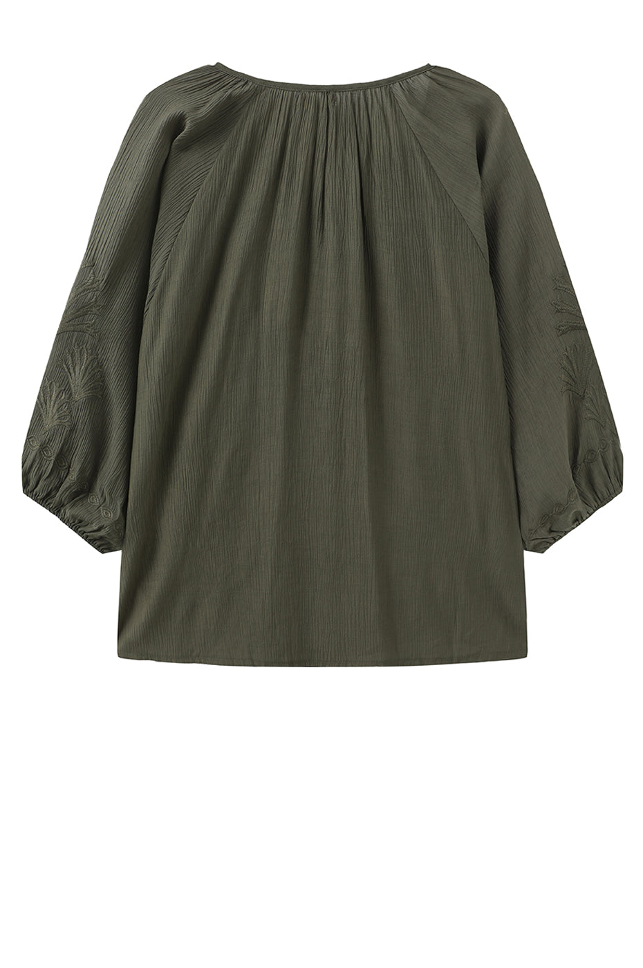LUXZUZ // ONE TWO Vicky Blouse Blouse Army Green 6330