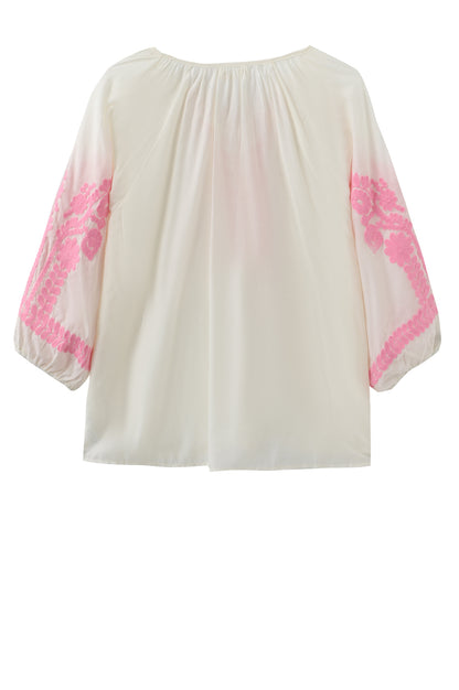 LUXZUZ // ONE TWO Viktoria Blouse Blouse Pink 3020