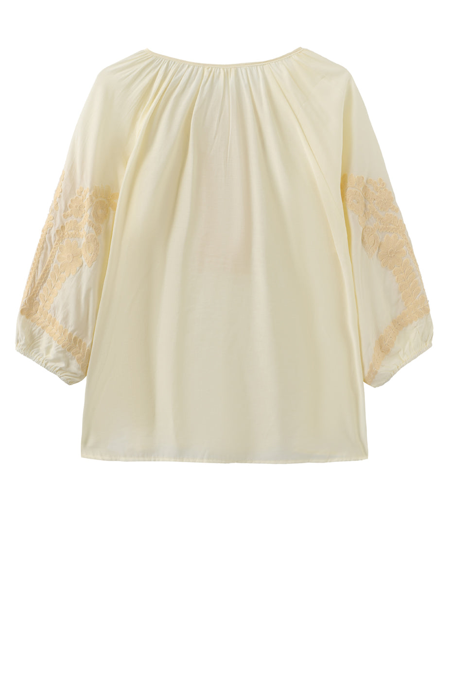 LUXZUZ // ONE TWO Viktoria Blouse Blouse Soft Yellow 1029