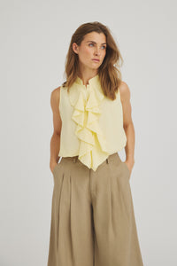 Vilhelma top - Soft Ecru