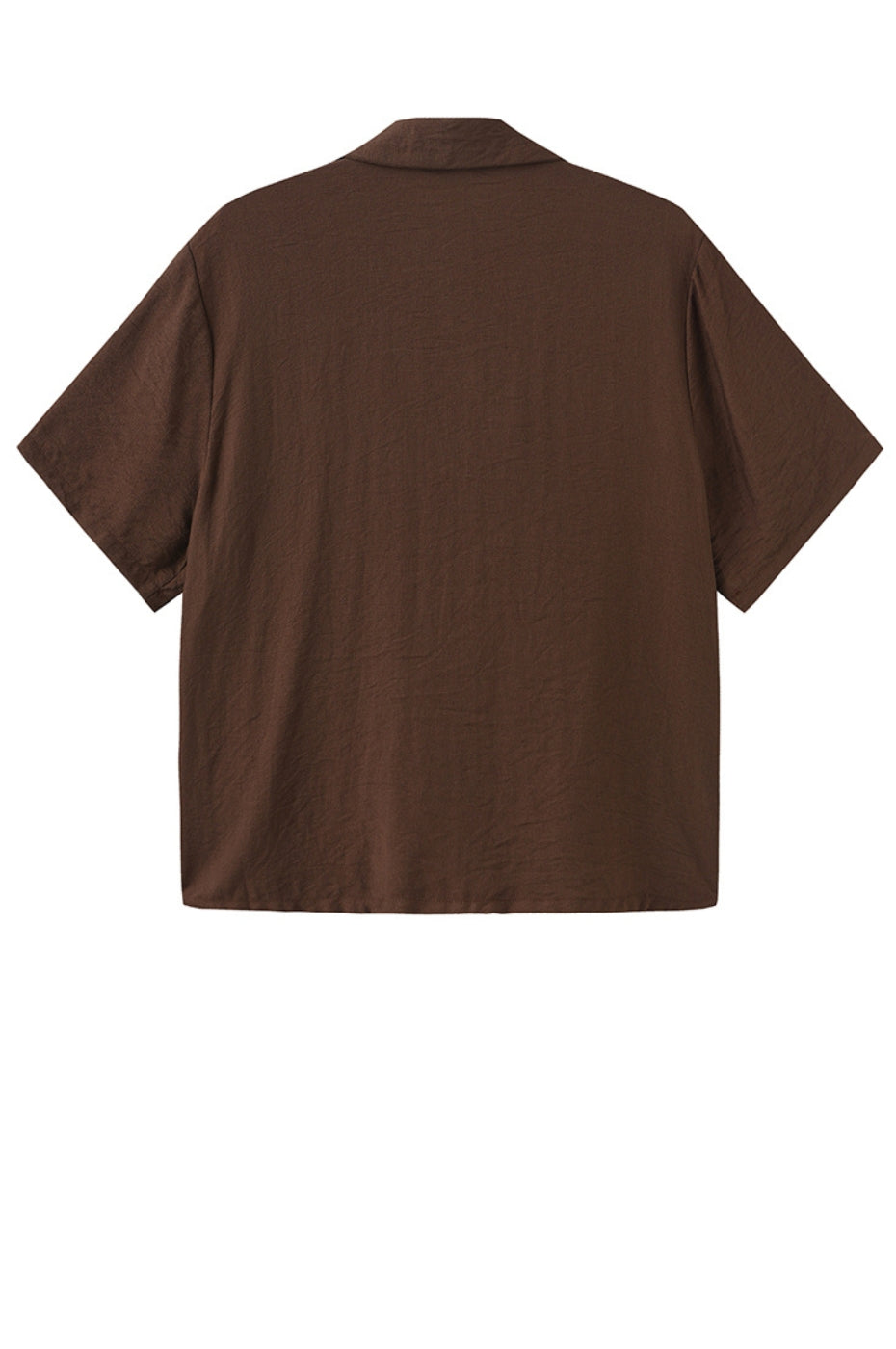 LUXZUZ // ONE TWO Vilia Shirt Shirt Dark Brown 7090