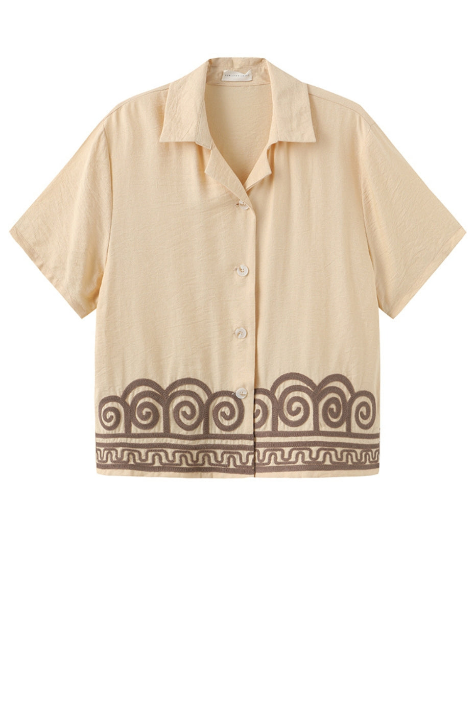 LUXZUZ // ONE TWO Vilia Shirt Shirt Soft Yellow 1029