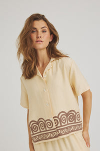 Vilia Shirt - Soft Ecru