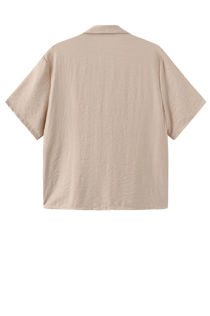 LUXZUZ // ONE TWO Vilia Shirt Shirt Taupe 7012