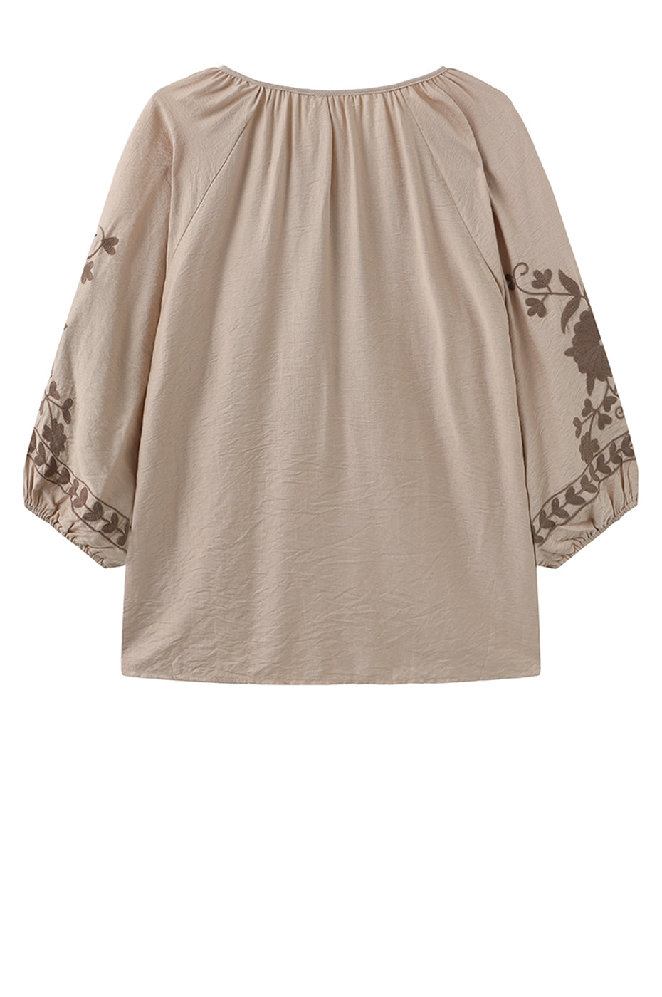 LUXZUZ // ONE TWO Vina Blouse Blouse Taupe 7012