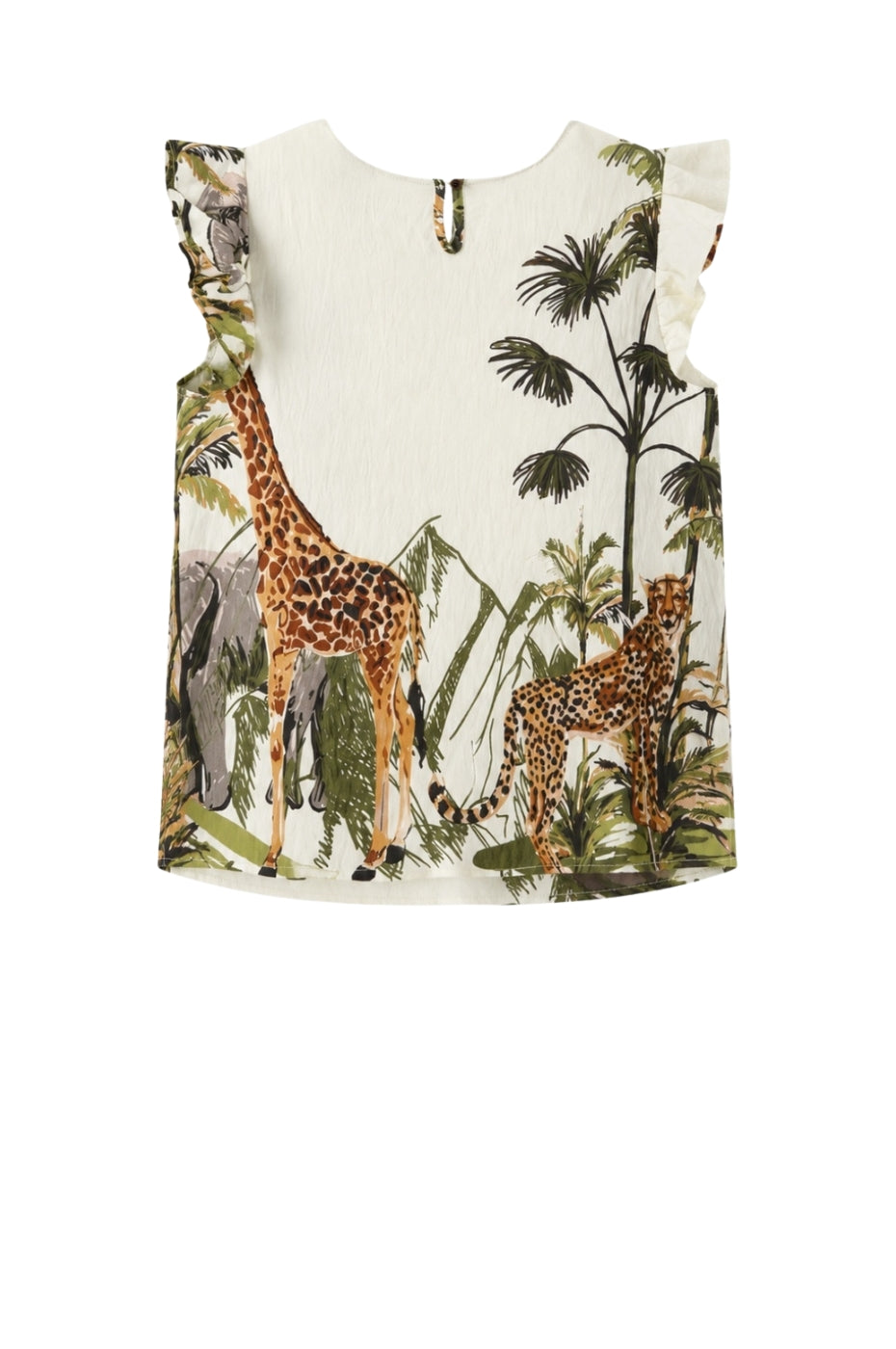 LUXZUZ // ONE TWO Vinca Top Top Off White 7038