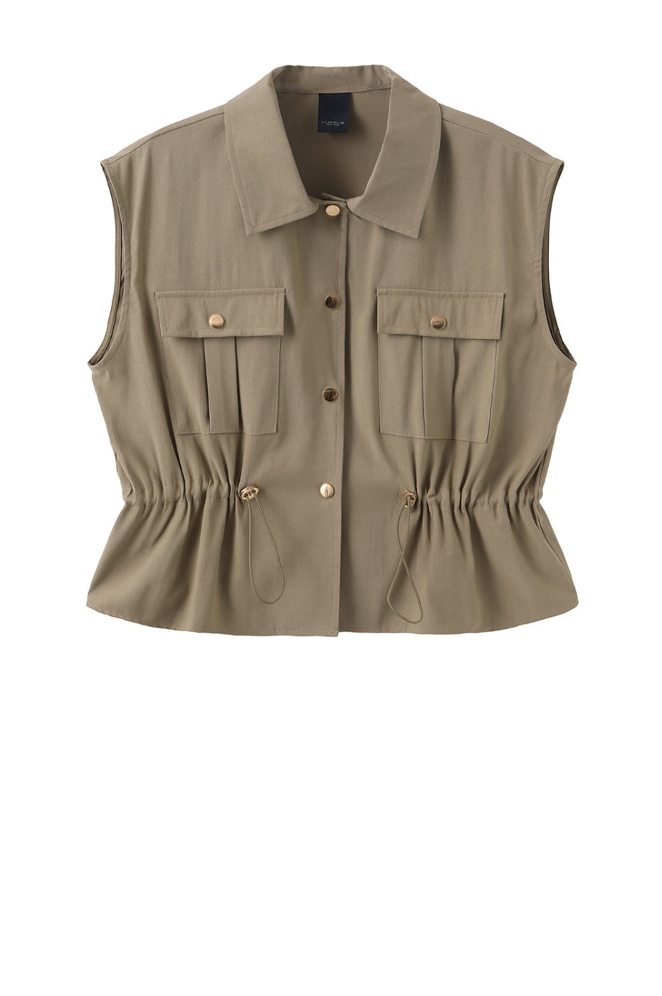 LUXZUZ // ONE TWO Vinifred Vest Vest Taupe 7012