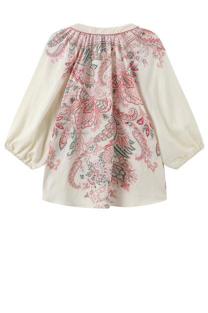 LUXZUZ // ONE TWO Violetta Blouse Blouse Cream 7037