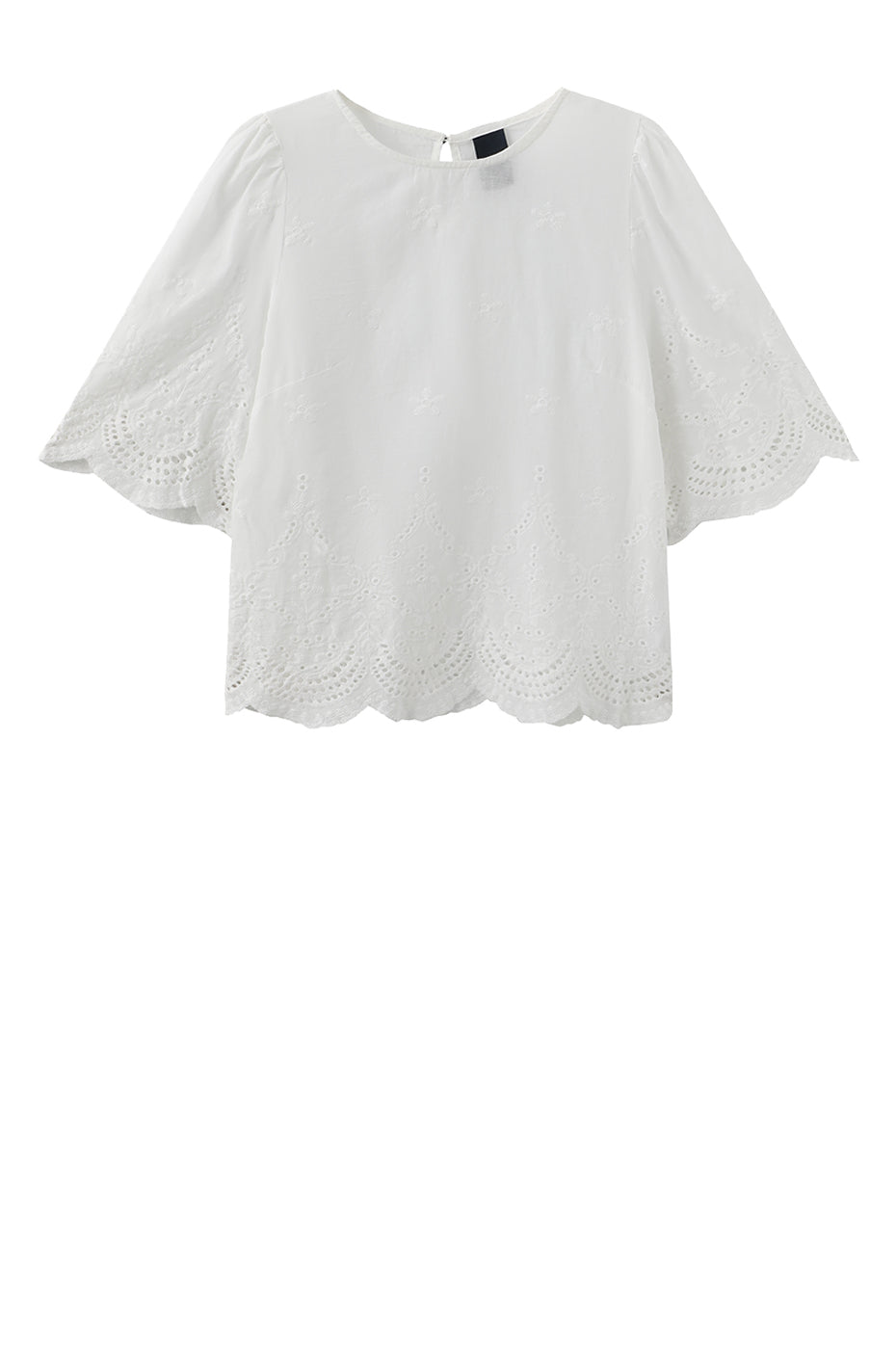 LUXZUZ // ONE TWO Virginia Blouse Blouse Cream 7037