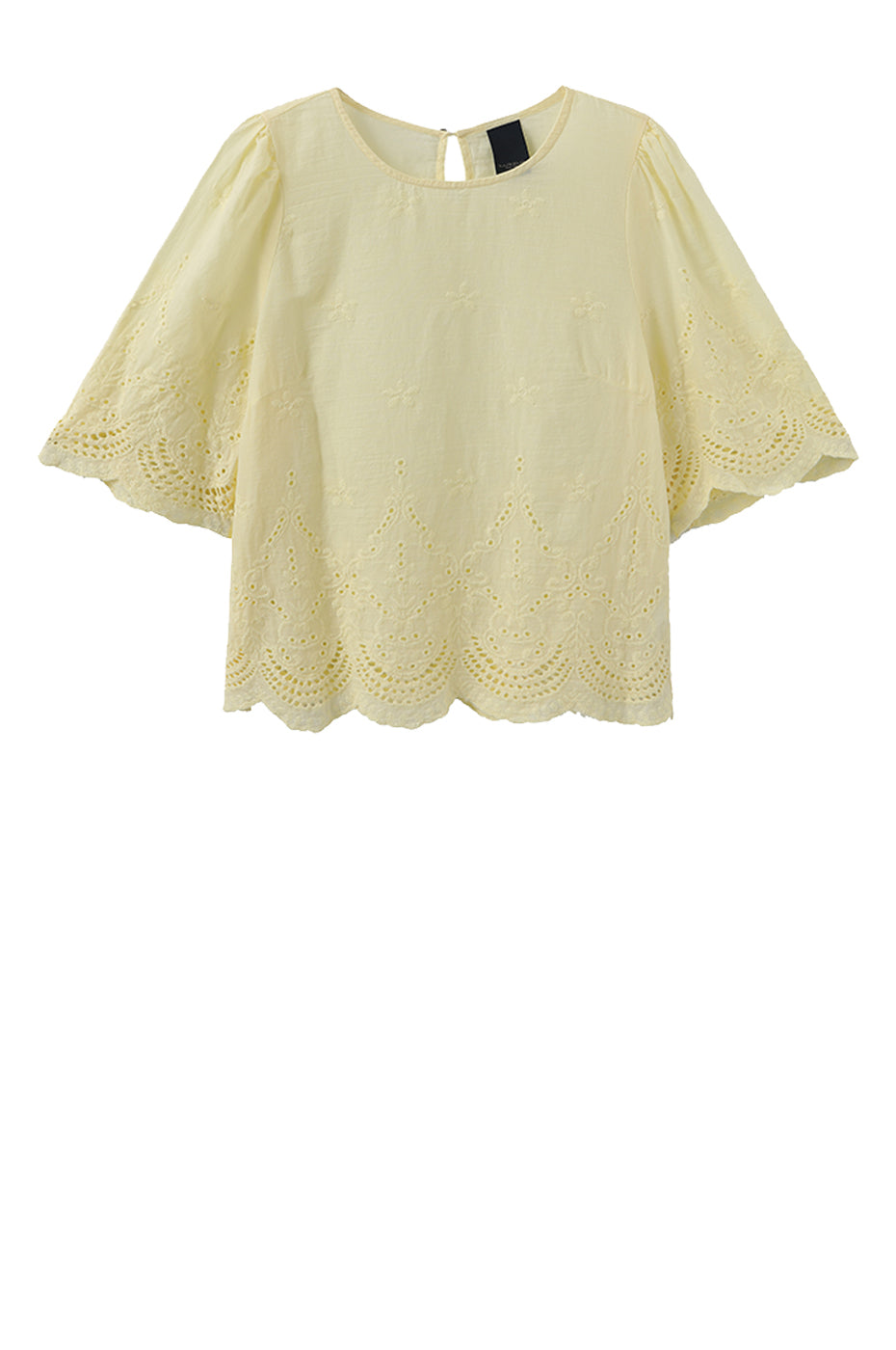 LUXZUZ // ONE TWO Virginia Blouse Blouse Soft Yellow 1029