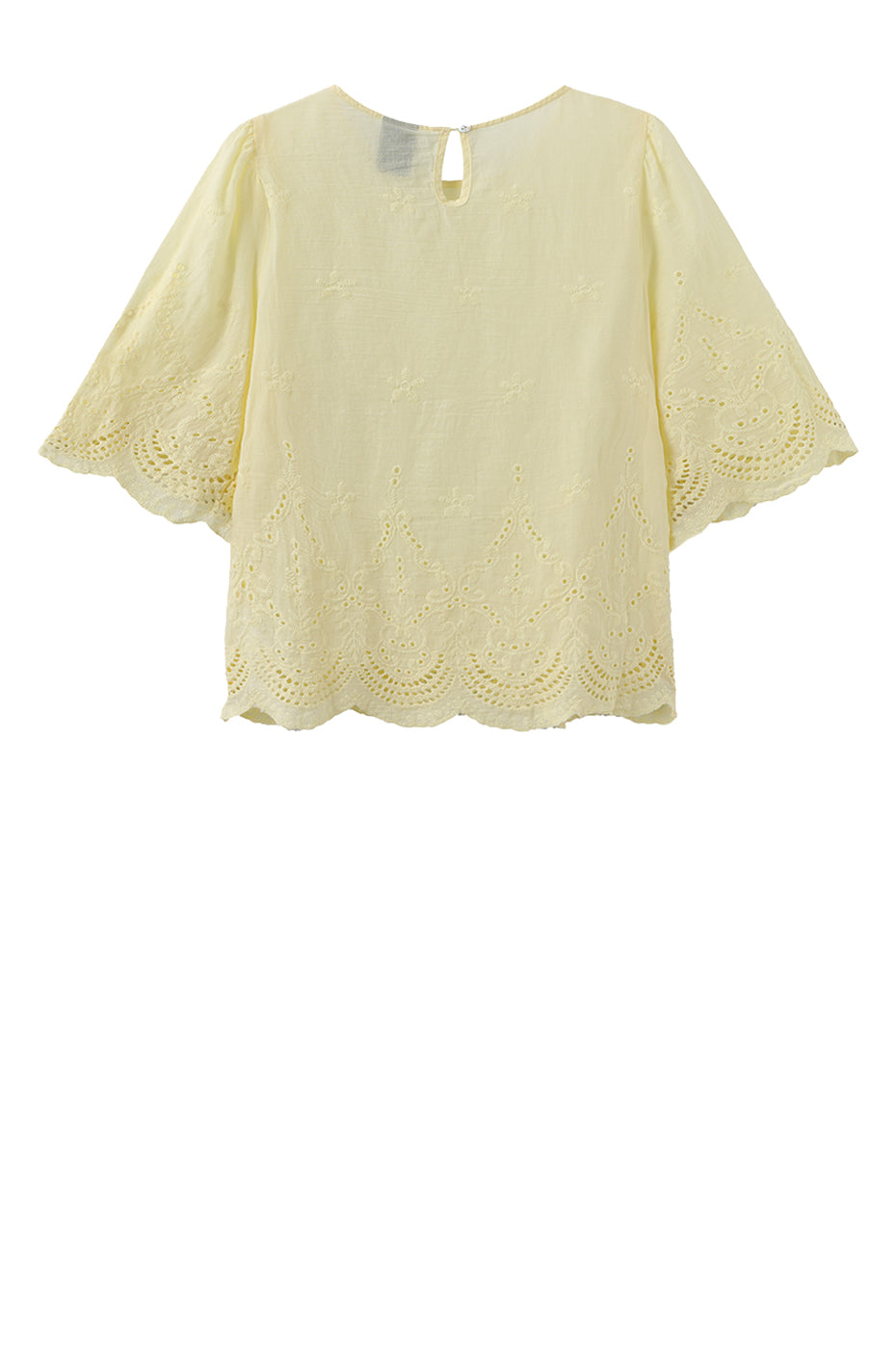 LUXZUZ // ONE TWO Virginia Blouse Blouse Soft Yellow 1029