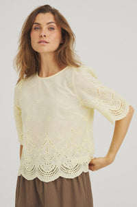Virginia Blouse - Soft Ecru