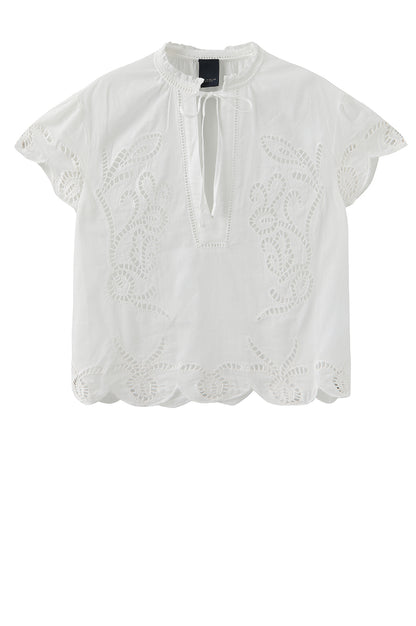 LUXZUZ // ONE TWO Vita Blouse Blouse Cream 7037