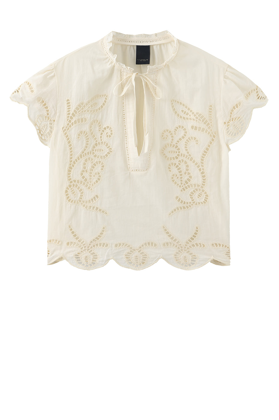 LUXZUZ // ONE TWO Vita Blouse Blouse Off White 7038
