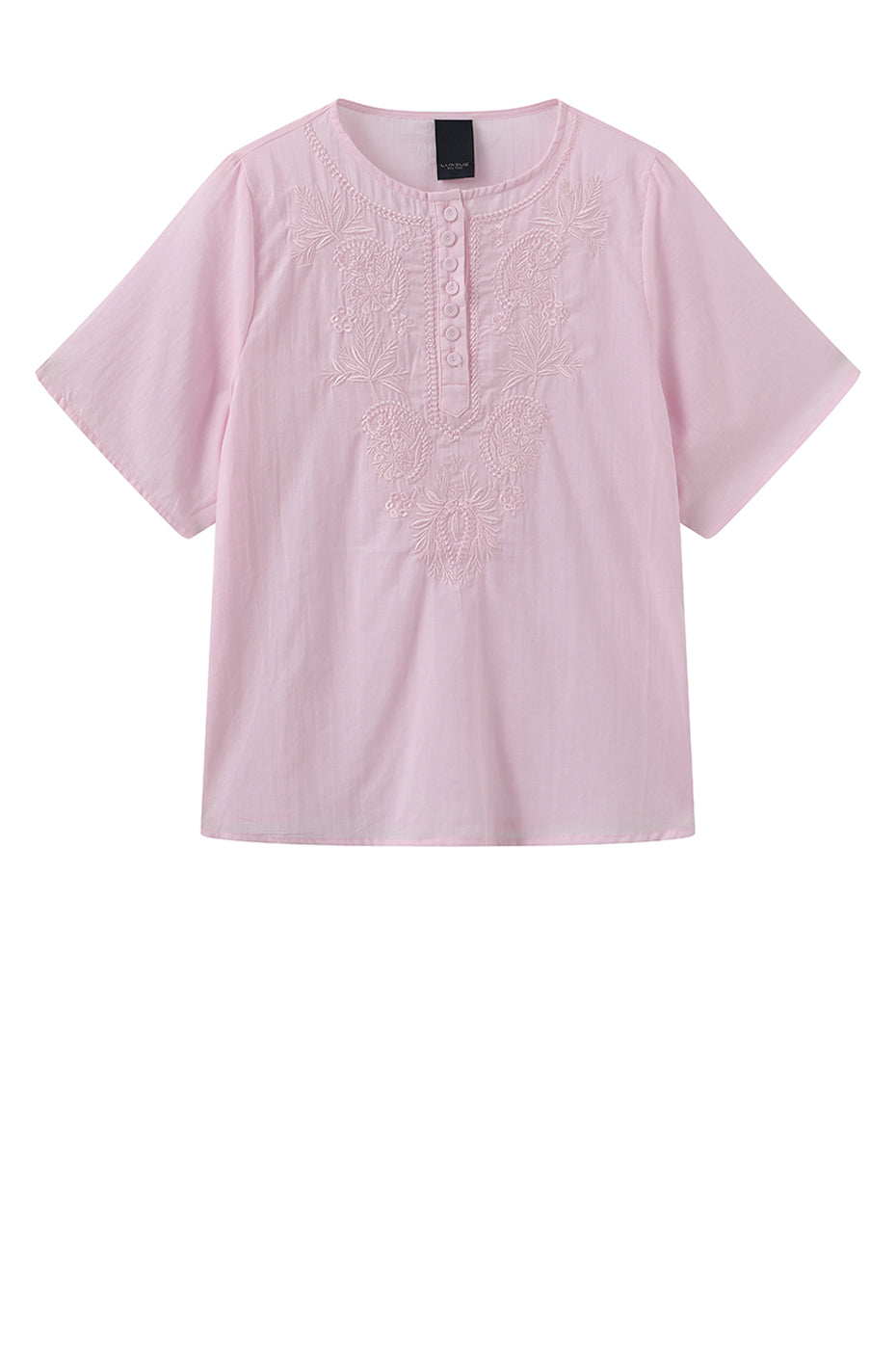 LUXZUZ // ONE TWO Viva Blouse Blouse Light Pink 3005