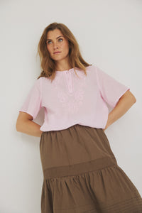Viva Blouse - Light Pink