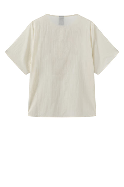 LUXZUZ // ONE TWO Viva Blouse Blouse Off White 7038