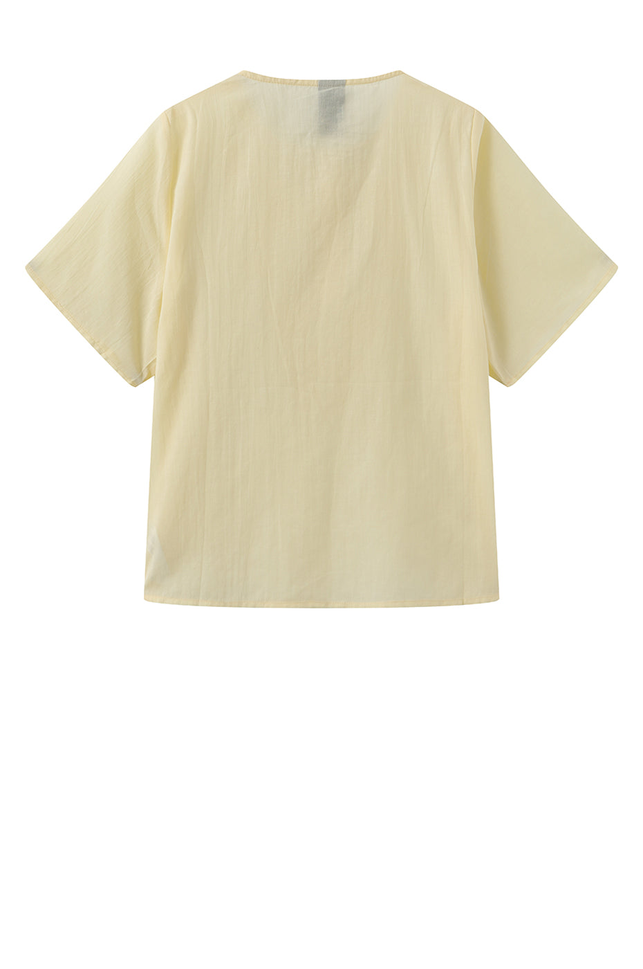 LUXZUZ // ONE TWO Viva Blouse Blouse Soft Yellow 1029