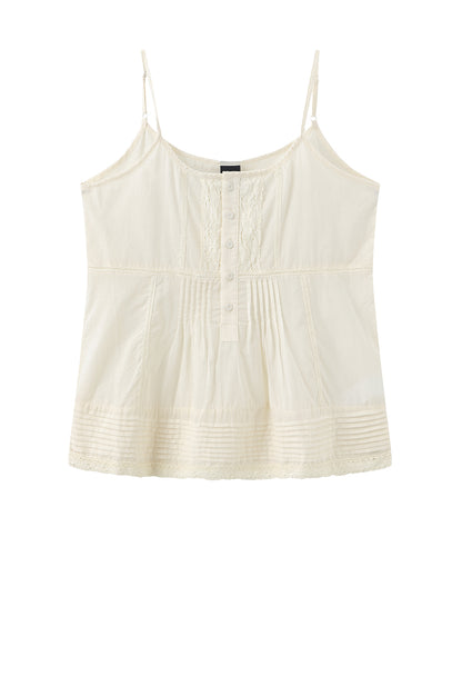 LUXZUZ // ONE TWO Viveca Top Top Off White 7038