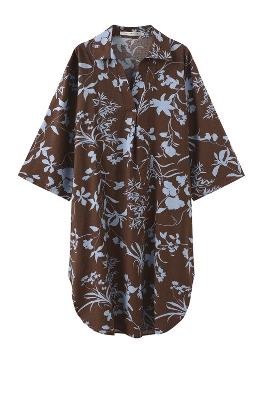 LUXZUZ // ONE TWO Wagna Dress Dress 785 Luggage Brown