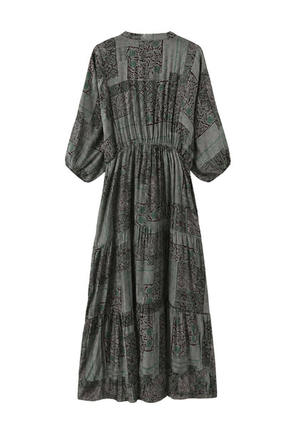 LUXZUZ // ONE TWO Walentine Dress Dress 672 Hedge Green