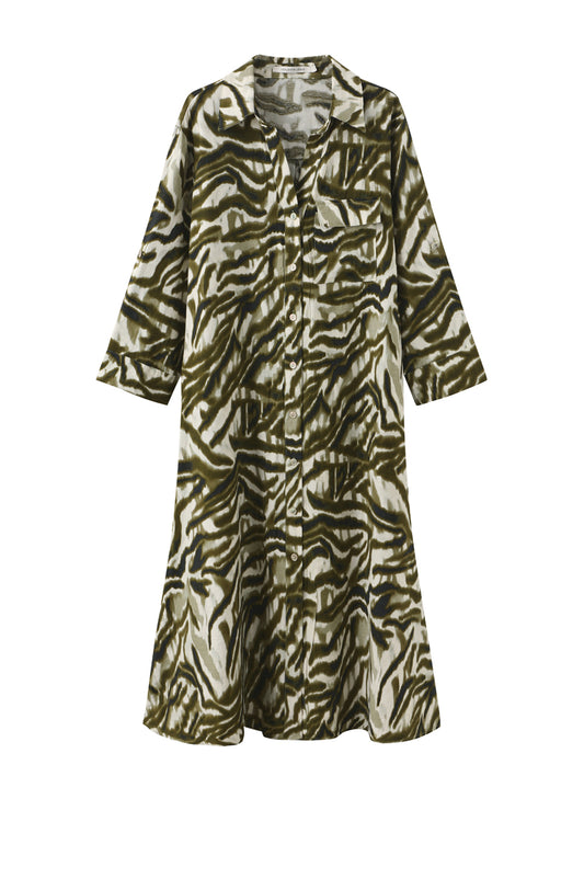 LUXZUZ // ONE TWO Waleria Dress Dress 632 Olivo