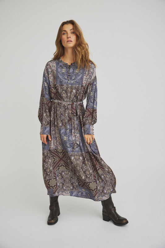 LUXZUZ // ONE TWO Wanda Dress Dress 396 Oxblood