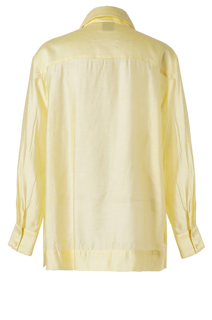 LUXZUZ // ONE TWO Wing Shirt Shirt 129 Pastel Yellow