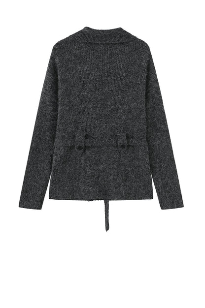 LUXZUZ // ONE TWO Zahra Knit Knit 833 Asphalt