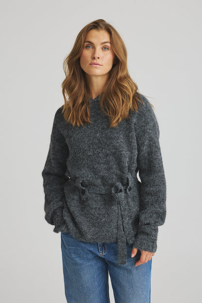 LUXZUZ // ONE TWO Zahra Knit Knit 833 Asphalt