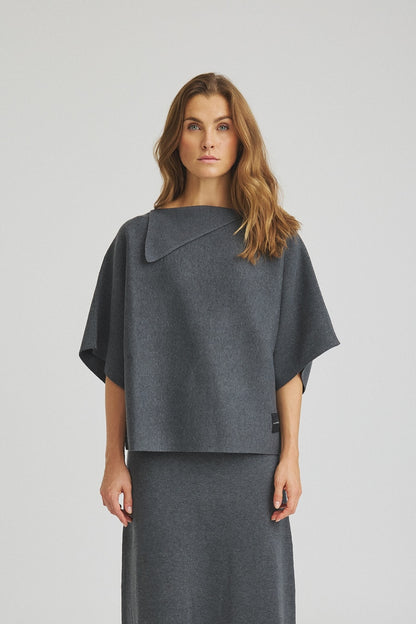 LUXZUZ // ONE TWO Zana Knit Knit 833 Asphalt